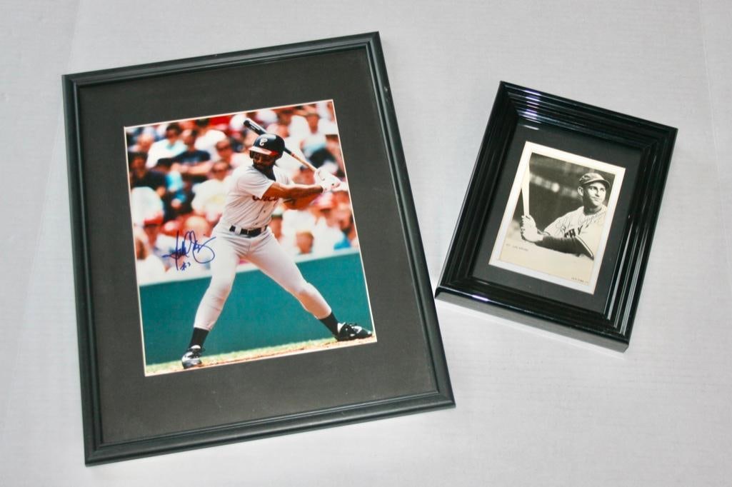 White Sox Luke Appling And Harold Baines Signed Photos (1 of 5)