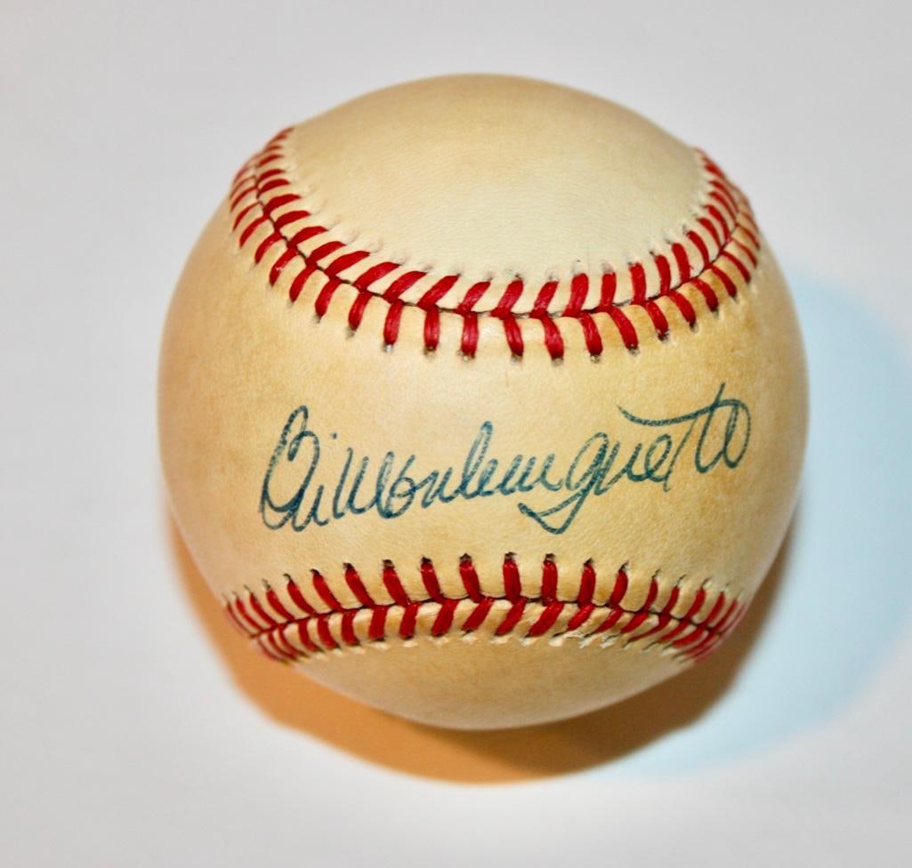 2 Signed Baseballs - Bill Monbouquette And Frenchy Bordagaray (1 of 4)