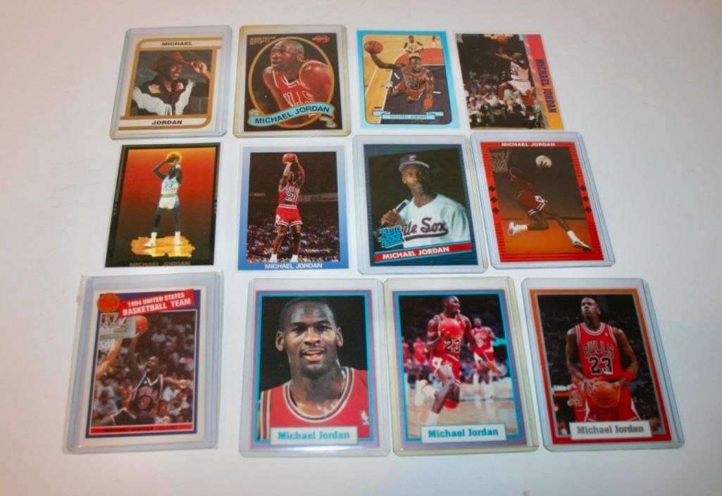 Collection Of 12 Michael Jordan Oddball And Promo Cards: Collection Of 12 Michael Jordan Oddball And Promo Cards Nice mix of oddball Jordan cards. Some are tougher to find.
