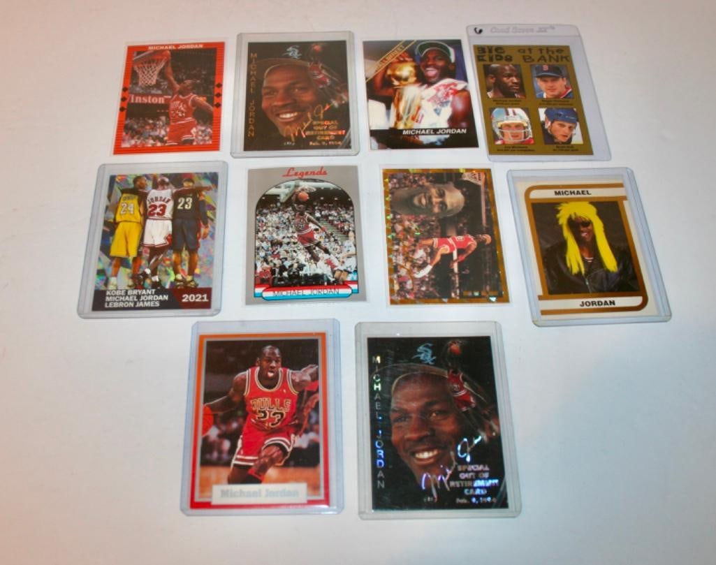 10 Michael Jordan Oddball Cards: 10 Michael Jordan Oddball Cards