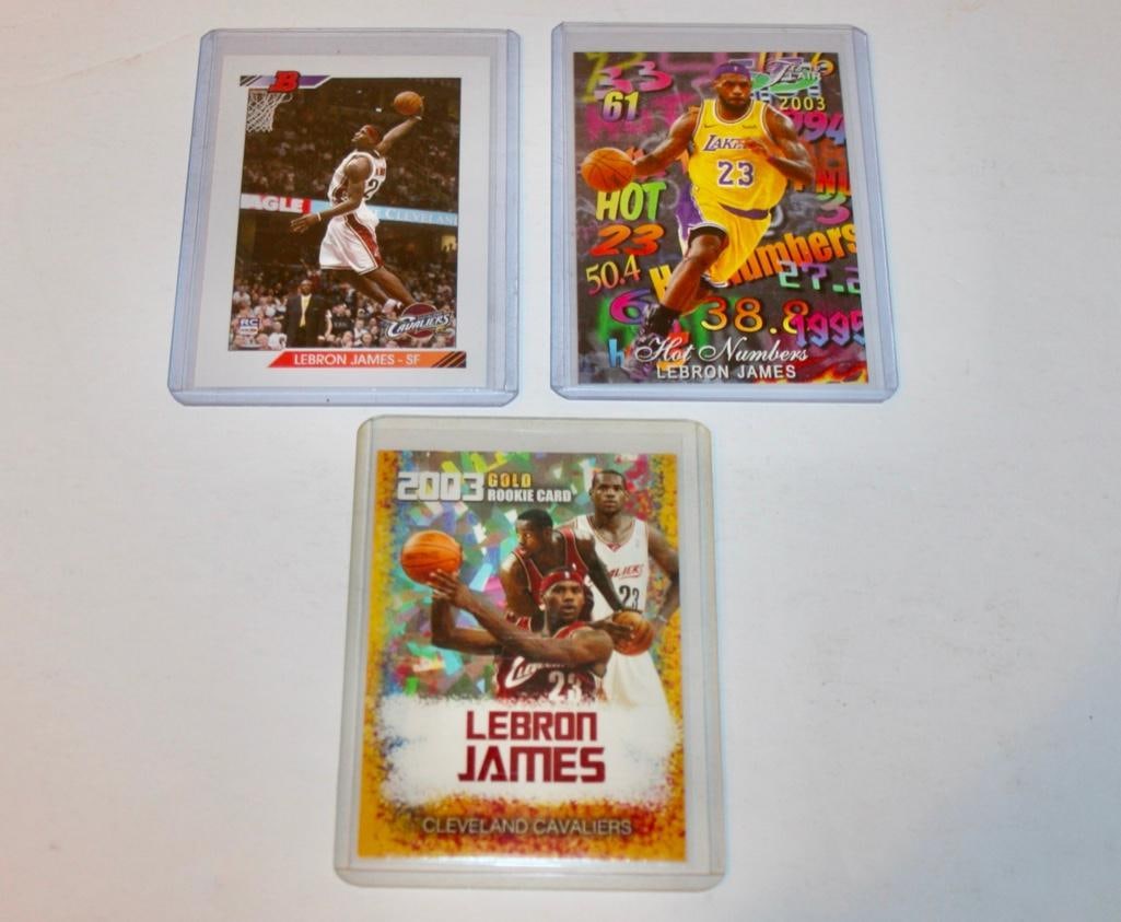 3 Lebron James Cards (1 of 7)