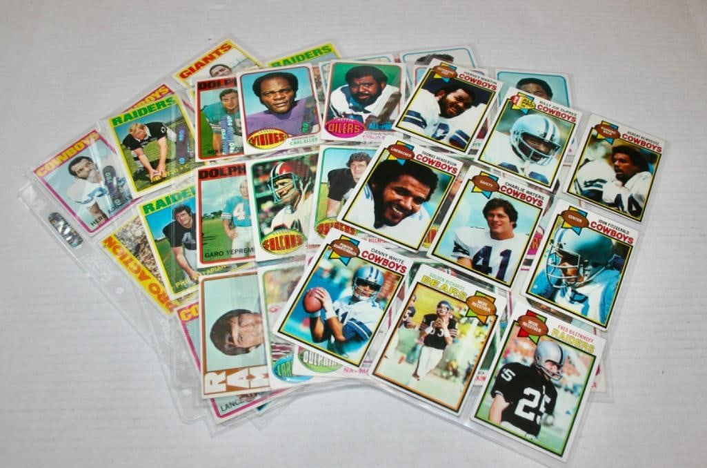 1970's Topps Football Cards - 54 Total Cards (1 of 7)