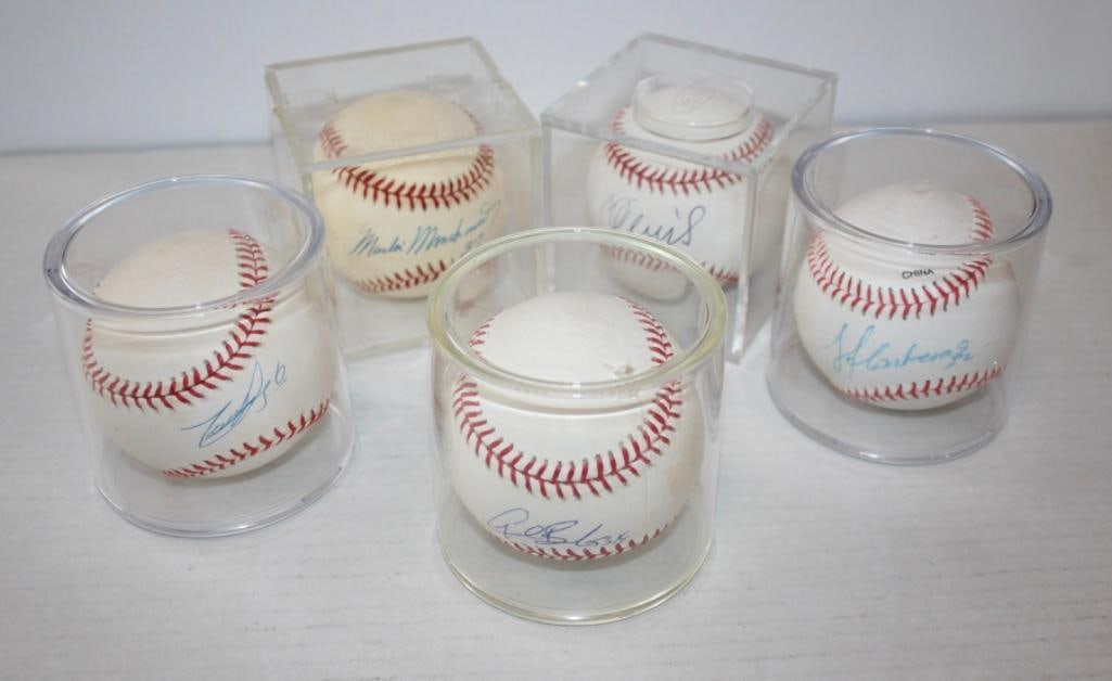 5 Signed Baseballs (1 of 6)