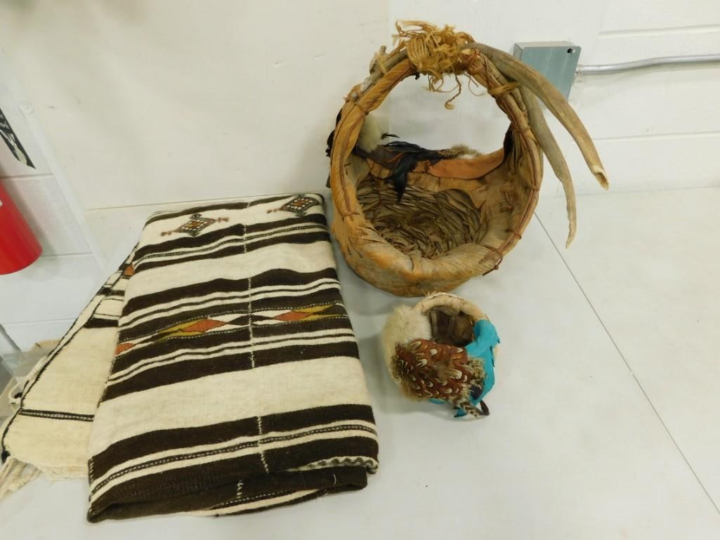 Southwest Style Baskets and Blanket (1 of 7)