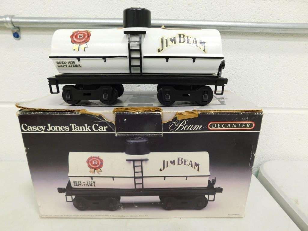 Casey Jones Tank Car Jim Beam Decanter with Original Box (1 of 5)