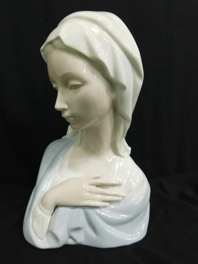 Lladro Madonna Bust Porcelain Figurine #4649 (1 of 5)