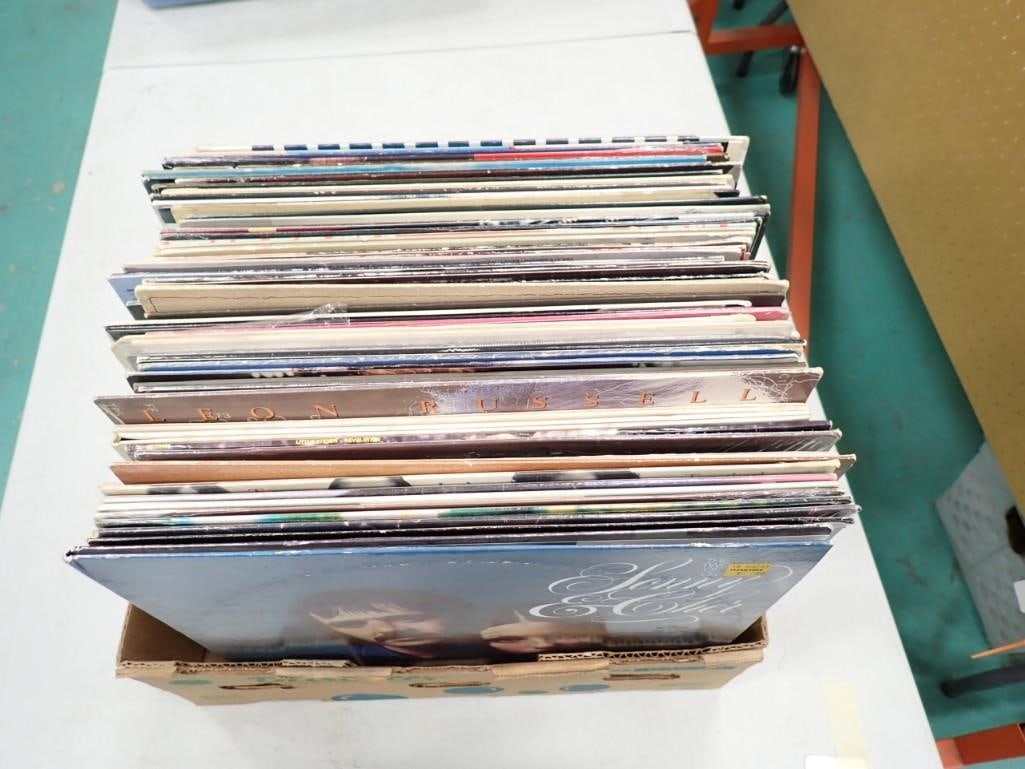 Vinyl Record Albums including Sonny & Cher, Leon Russell, Little Steven, etc (1 of 2)