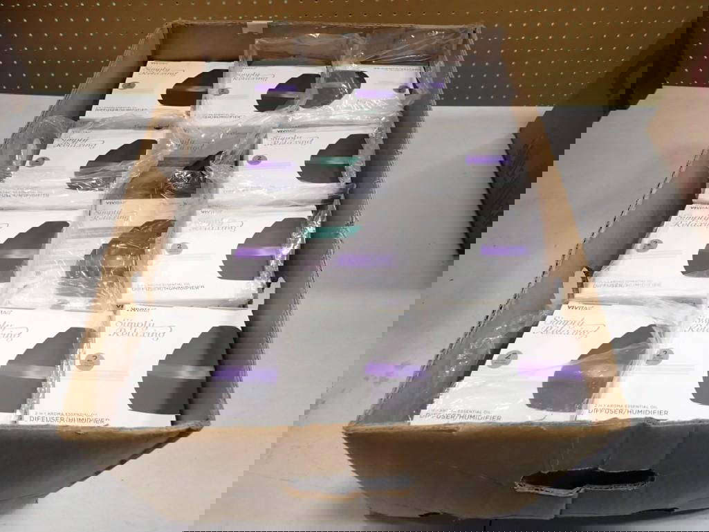 Case Of Vivitar Simply Relaxing 2 In 1 Essential Oil Aroma Diffuser