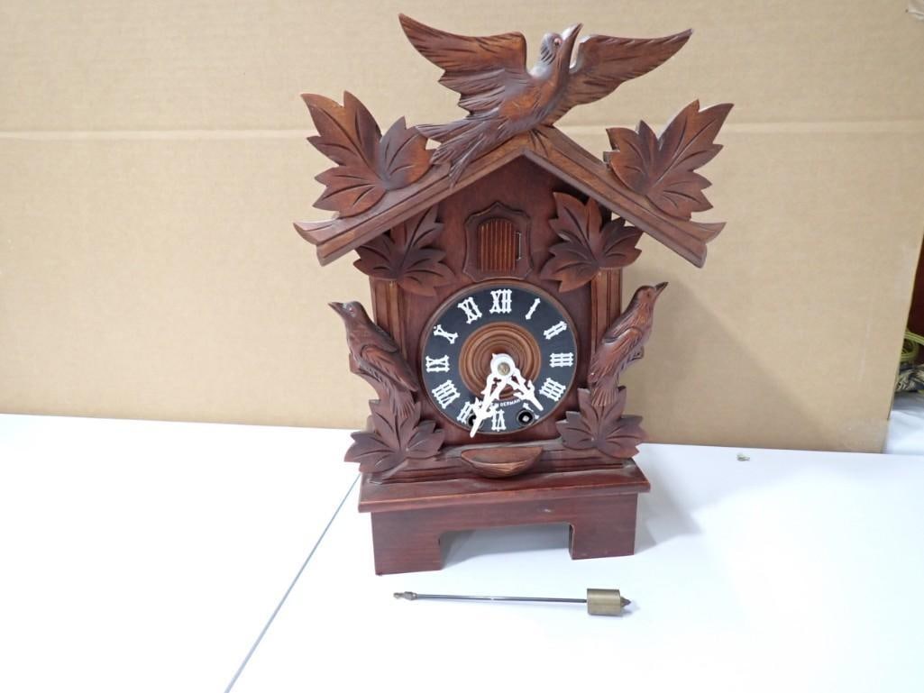 German Wind Up Cuckoo Clock - untested, but seems to look okay. (1 of 9)