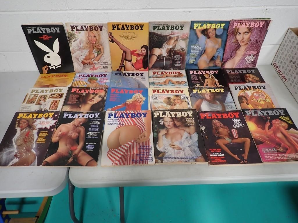 Lot of Playboy Magazines from 1974 and 1975 (1 of 7)