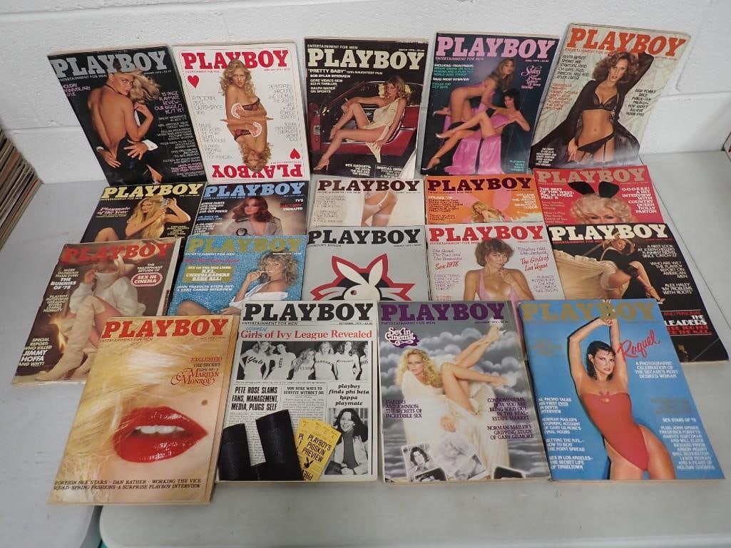 Lot of Playboy Magazines from 1978 and 1979 (1 of 7)