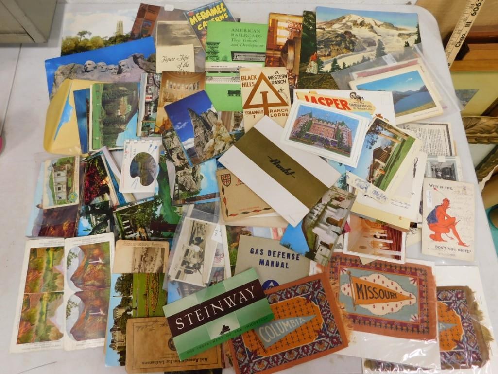 Vintage Ephemera incl Postcards, Booklets, Pamphlets, etc (1 of 6)