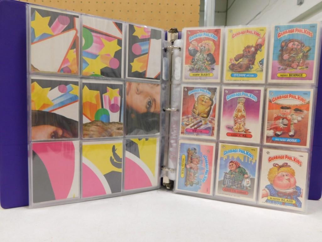 Trading Cards incl Garbage Pail Kids, Charlie's Angels, Star Wars, Veronica Mars,: Trading Cards incl Garbage Pail Kids, Charlie's Angels, Star Wars, Veronica Mars, etc in a binder