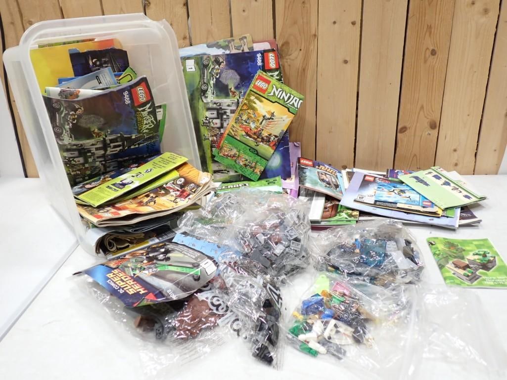 Lego Lot including Bags of pieces and many flattened boxes. (1 of 14)