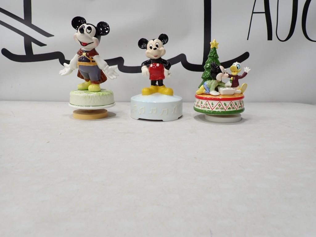 3 Vintage Mickey Mouse Music Boxes (1 of 4)