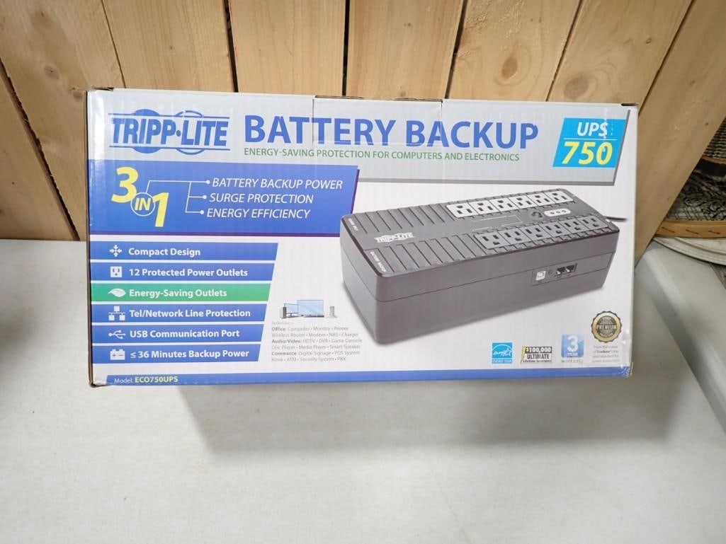 TRIPP-LITE UPS Power Supply 3-in-1 Battery Backup (1 of 5)