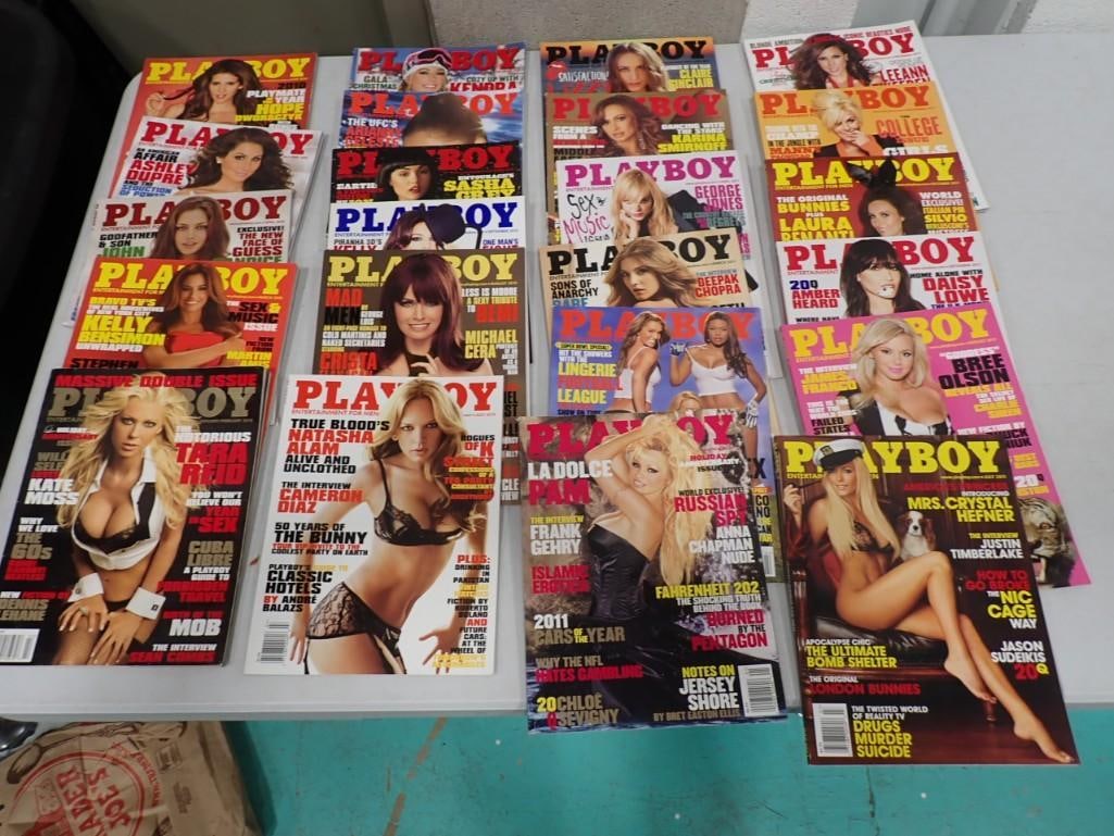 Playboy Magazines - Complete Years 2010 and 2011 (1 of 7)