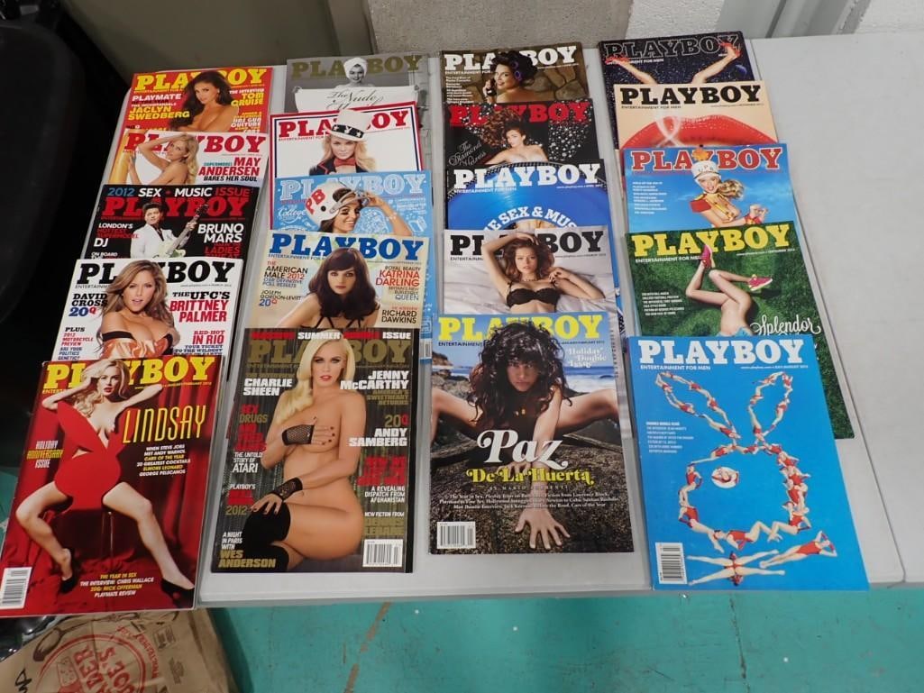 Playboy Magazines - Complete Years 2012 and 2013 (1 of 7)
