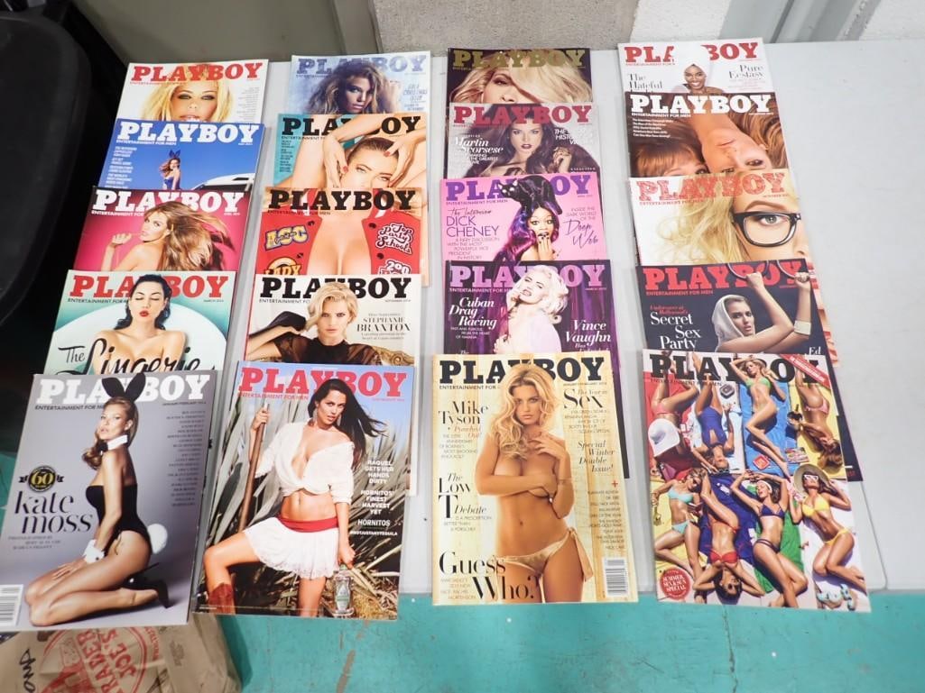 Playboy Magazines - Complete Years 2014 and 2015 (1 of 7)