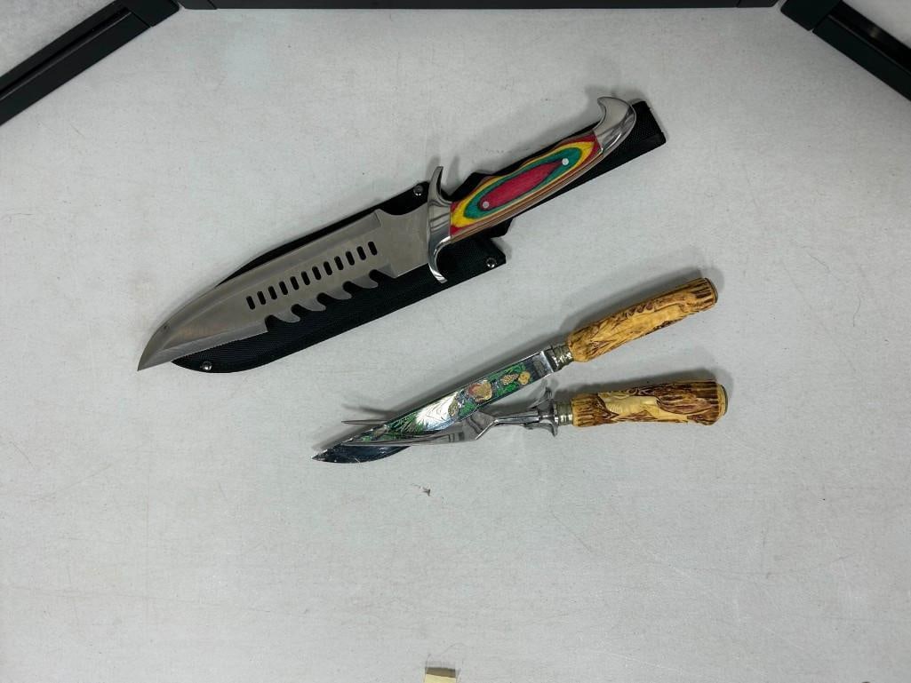 Knife Lot including Frost Cutlery, Anton Wingen Jr Solingen Germany, (1 of 5)