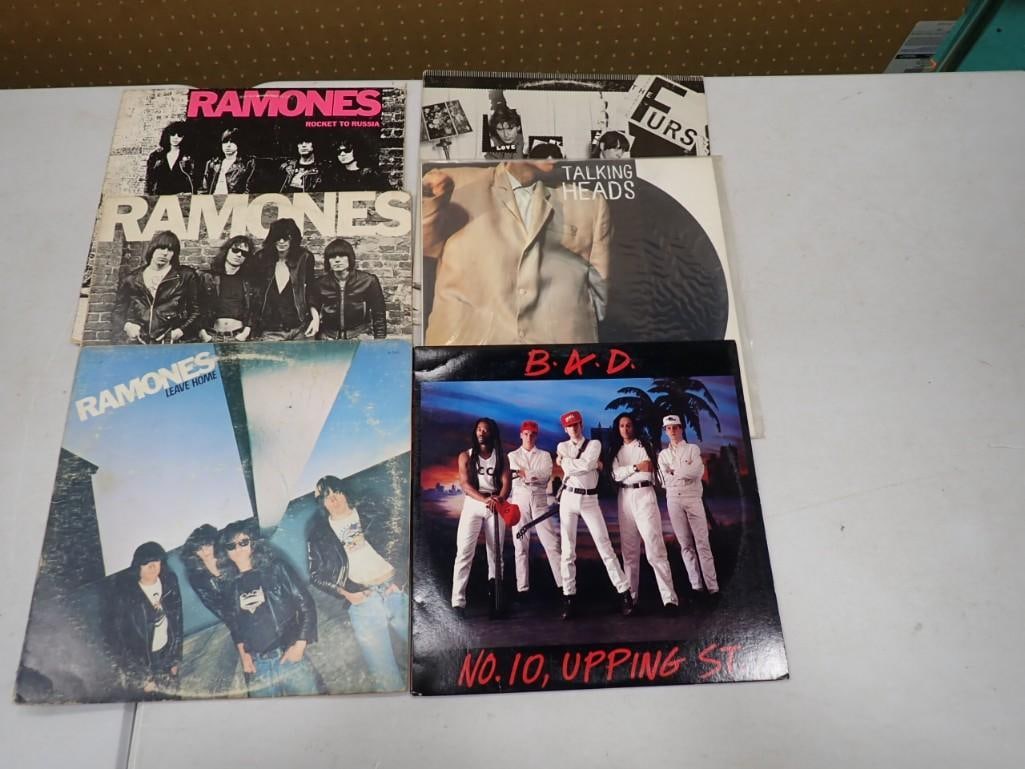 6 Vinyl Record Albums incl Ramones Rocket to Russia, Ramones Self Titled, Ramones Leave Home (1 of 5)