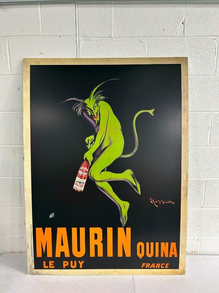 Vintage advertisement of Maurin Quina, by Leonetto Cappiello (1 of 4)
