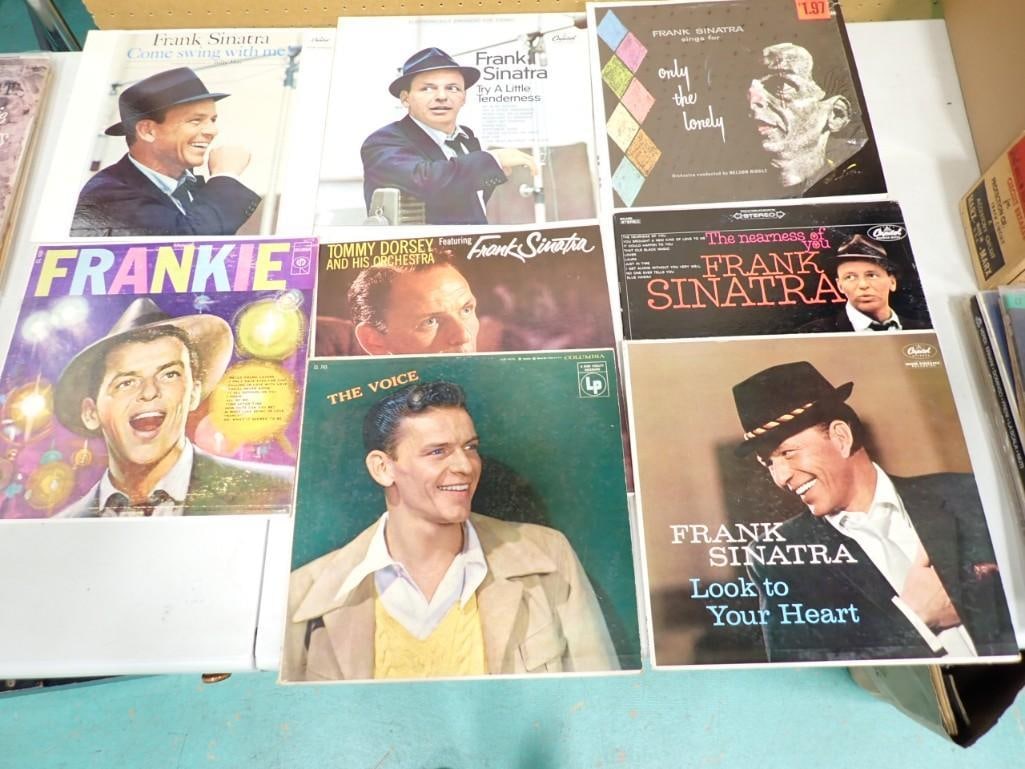 Lot of Frank Sinatra Vinyl Record Albums (1 of 5)