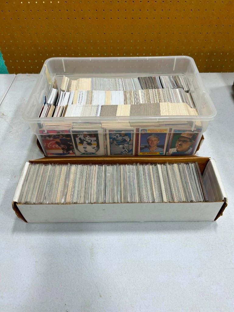 Large Lot of Assorted Sports Cards - Mostly Baseball 1990's and some Hockey (1 of 3)