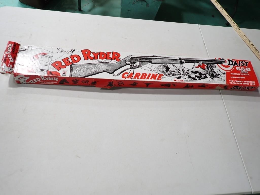 Daisy Red Rider BB Gun with original box - it works: Daisy Red Rider BB Gun with original box - it works