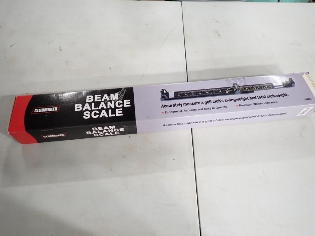 Clubmaker Beam Balance Golf Club Swing Scale - with box: Clubmaker Beam Balance Golf Club Swing Scale - with box