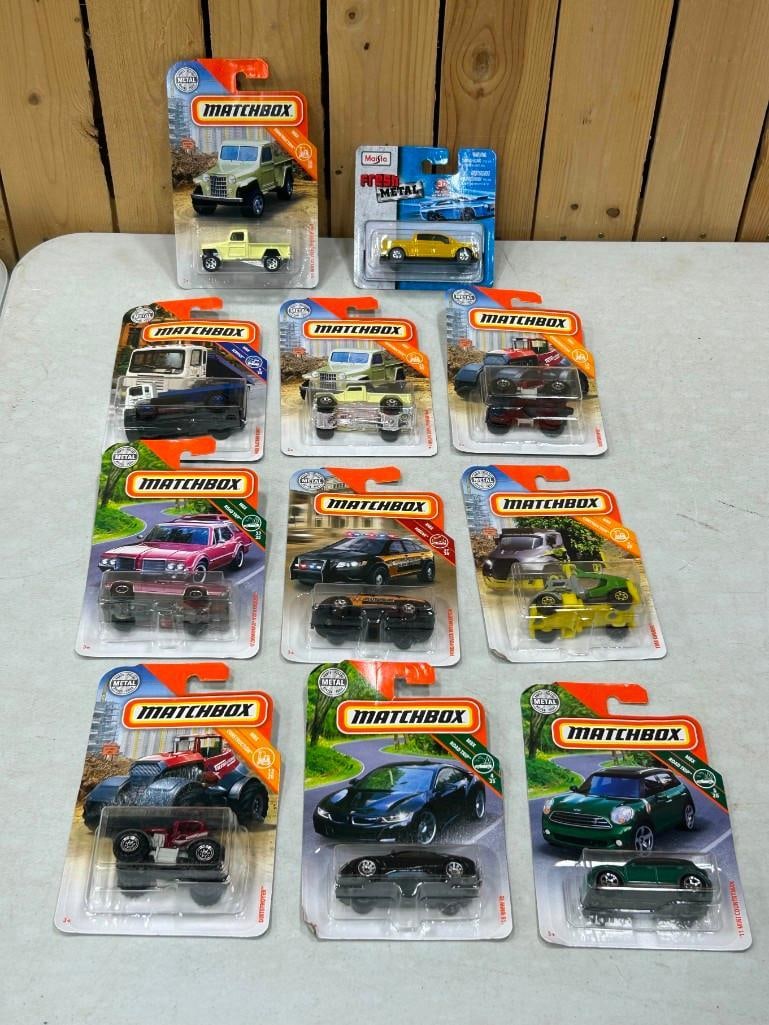 New in Package Matchbox and Maisto Cars and Trucks: New in Package Matchbox and Maisto Cars and Trucks