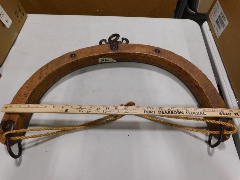 Vintage or Antique Ox Yoke (1 of 7)