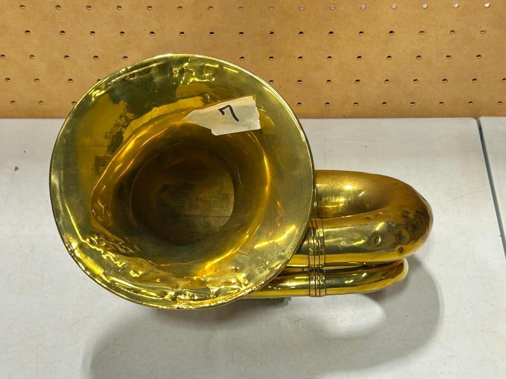 Antique Brass Taxi Cab Horn Marque Depossee Paris Automobile Horn (1 of 11)