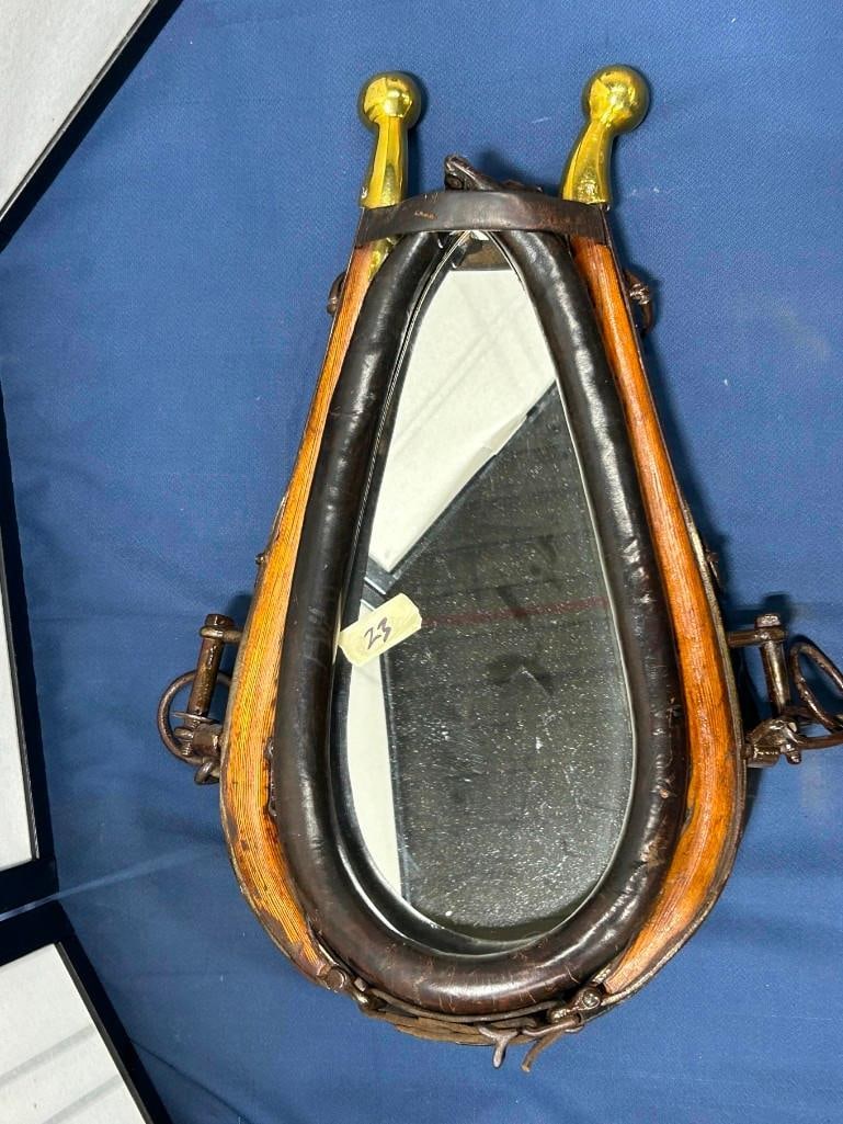 Horse Collar Hanging Mirror: Horse Collar Hanging Mirror