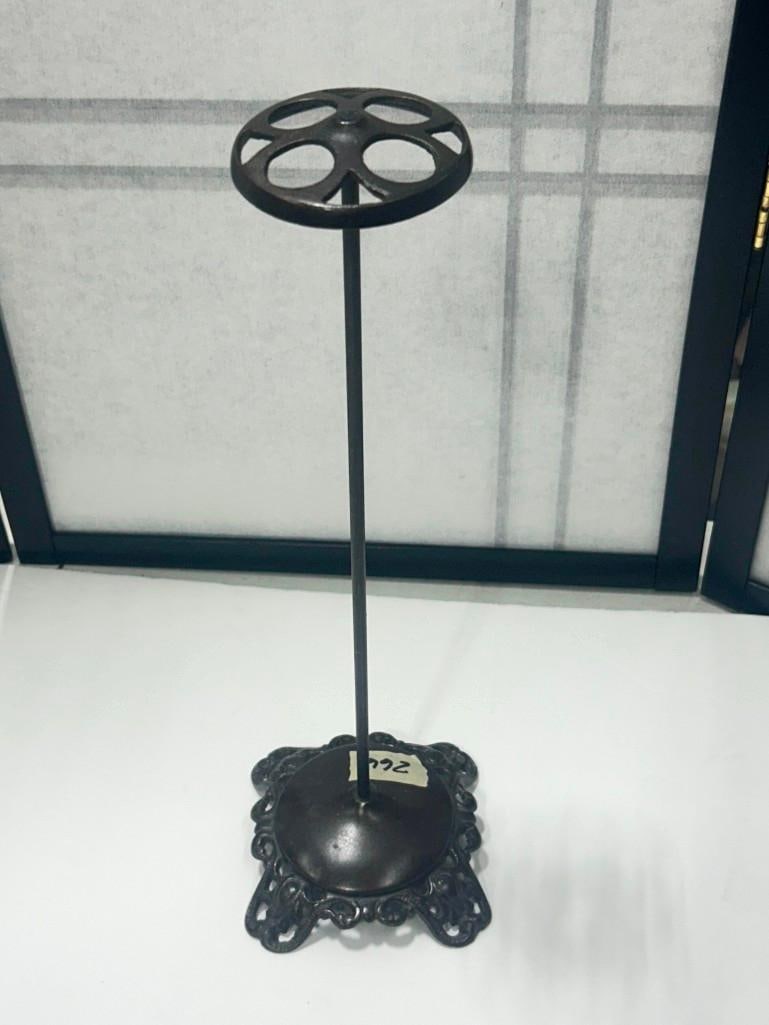 Victorian Cast Metal Millinery Store Display Hat Stand (1 of 4)