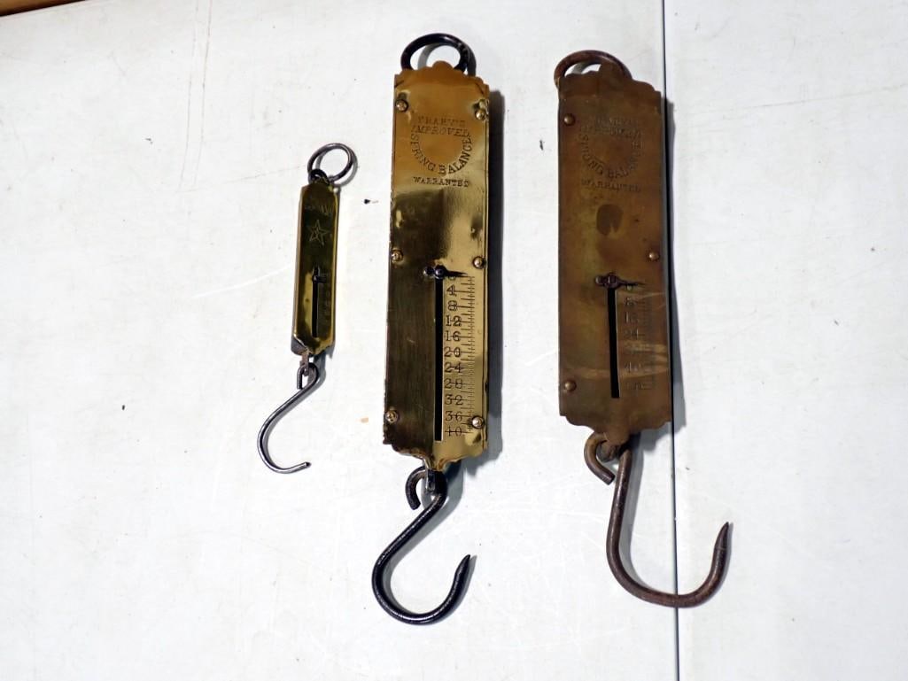 3 Brass Antique Scales Frarys and B&W (1 of 7)