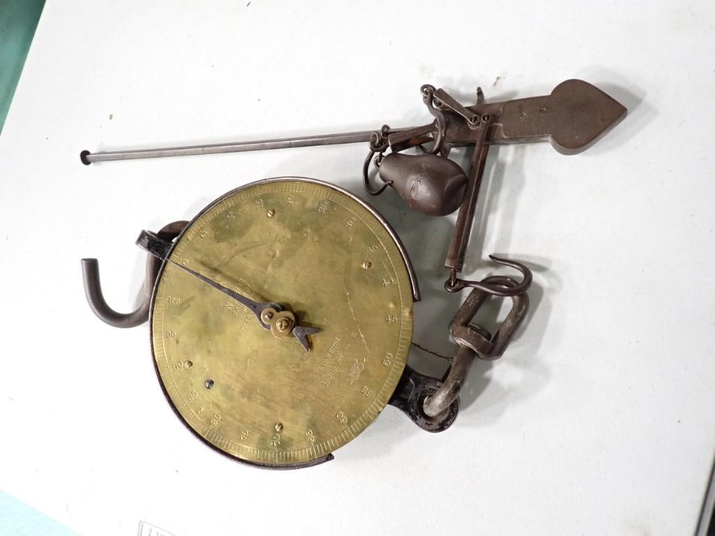 1940 No 20T Salter's Trade Spring Balance Scale England with Additional Scale Apparatus (1 of 5)
