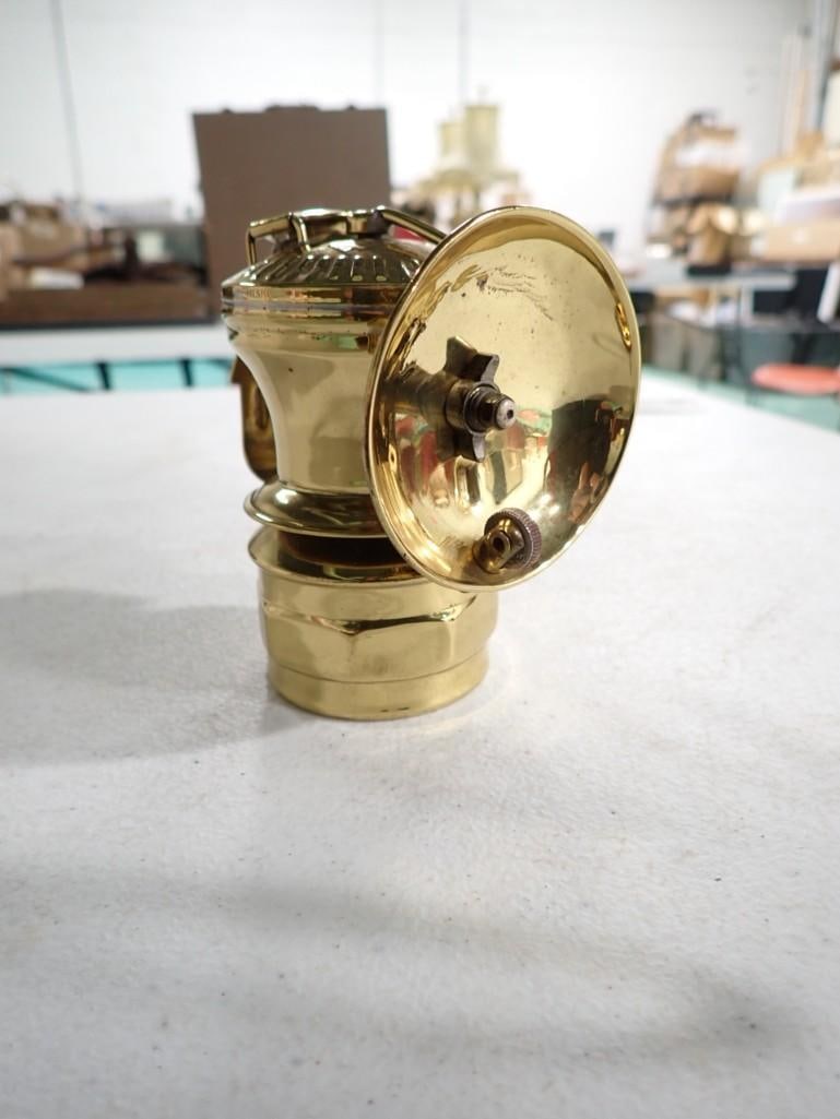 Antique Universal Brass Bicycle Lamp (1 of 6)