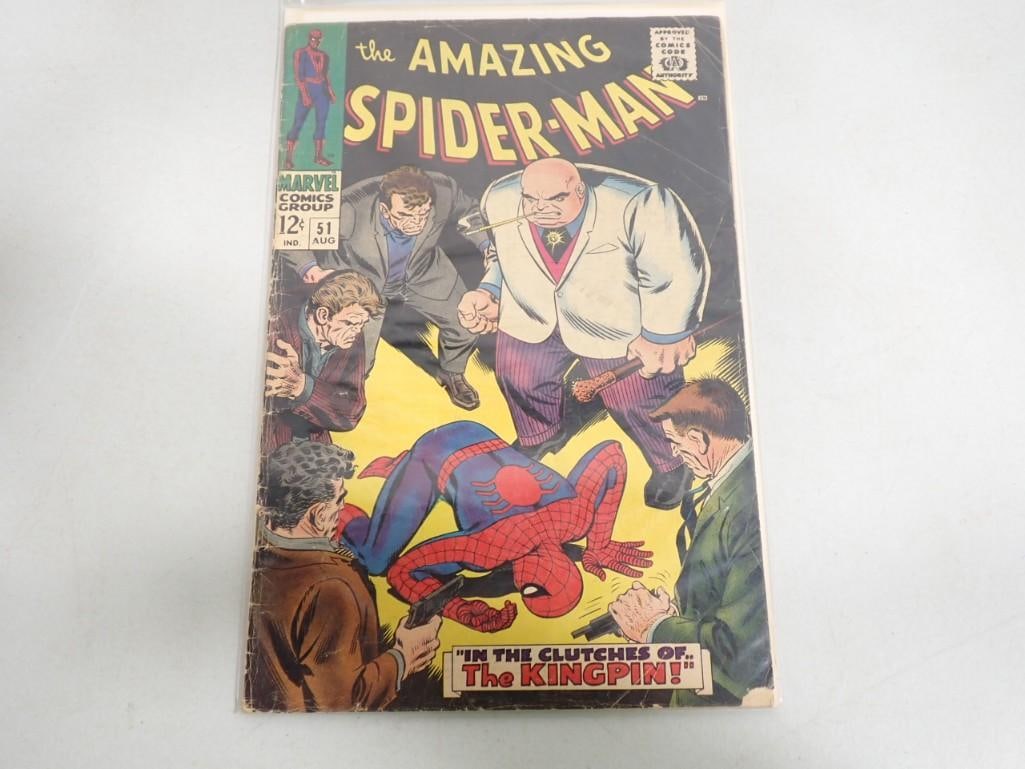 1967 Amazing Spider-man #51 Key Issue 2nd Appearance of Kingpin and 1st Kingpin Cover (1 of 4)