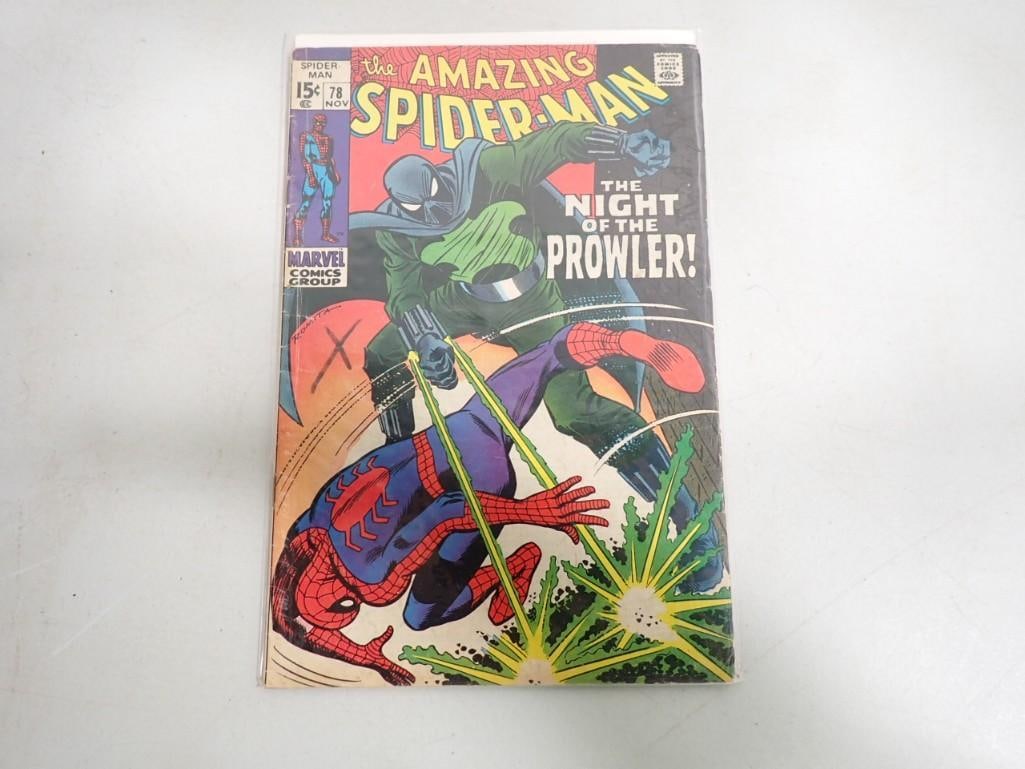 1969 Amazing Spider-Man #78 Key Issue 1st Appearance of The Prowler Comic Book (1 of 5)