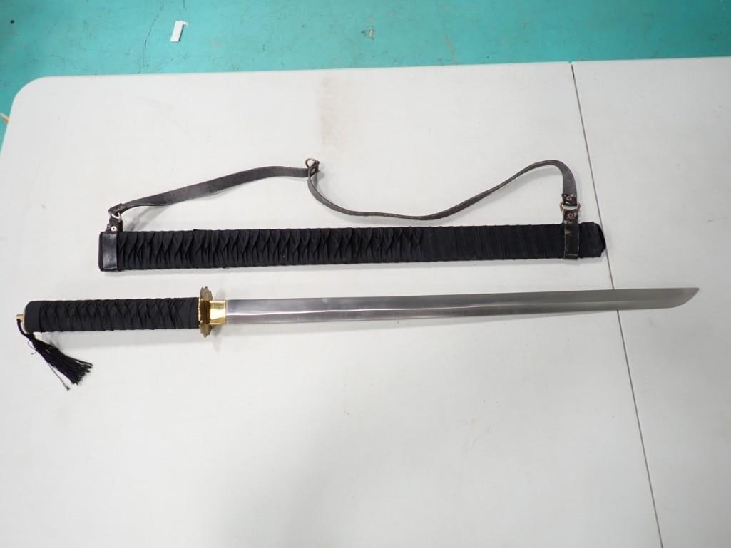 Sword with Sheath Approx 37" Total Length (1 of 7)