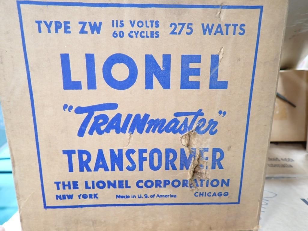 Lionel Model Train Transformer Type ZW with box (1 of 6)