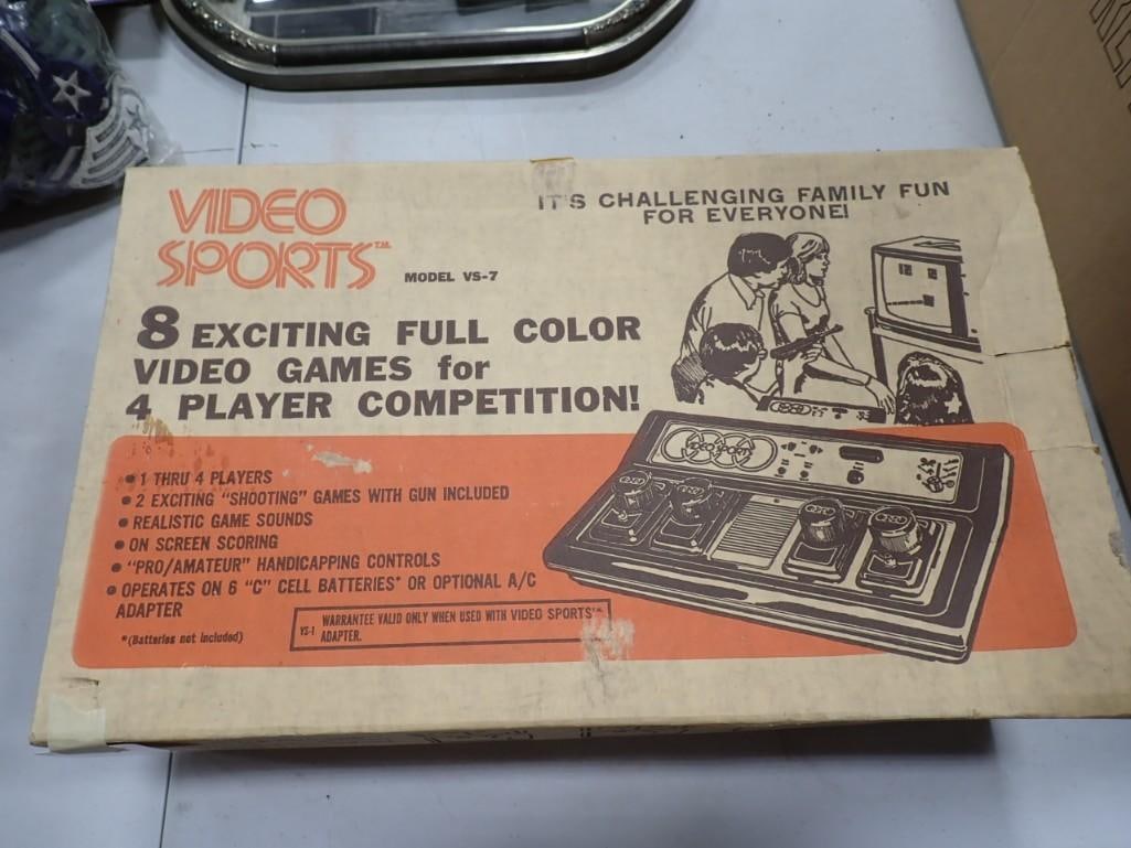 Vintage Video Sports Model VS-7 Video Game System with original box (1 of 2)