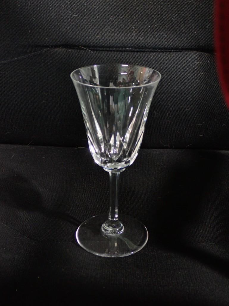 A St Louis French Crystal Water Goblet Cerdagne Pattern (1 of 4)
