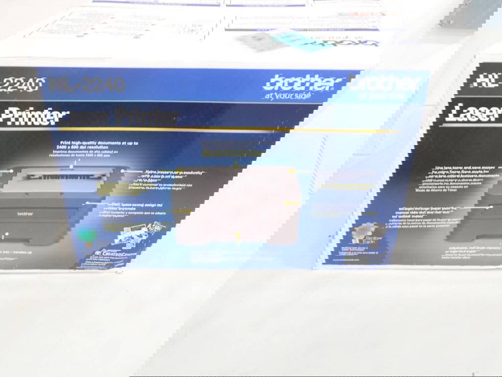 Brother Hl2240 Laser Printer New In Box Auction