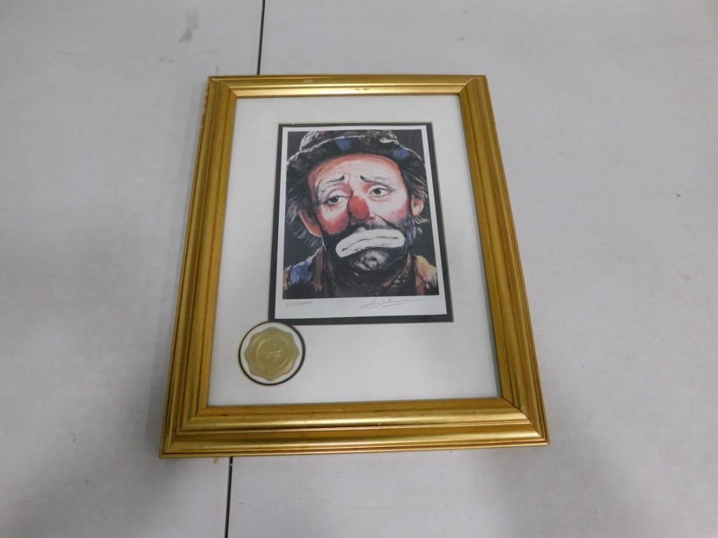 Leighton Jones Tribute to Emmett Kells Framed Lithograph Limited Edition with COA (1 of 5)