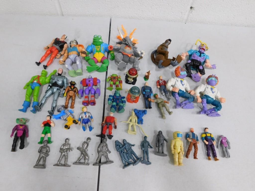 Vtg 1980s MASK, TMNT, Battle Beasts, Etc Action Figure Lot (1 of 5)