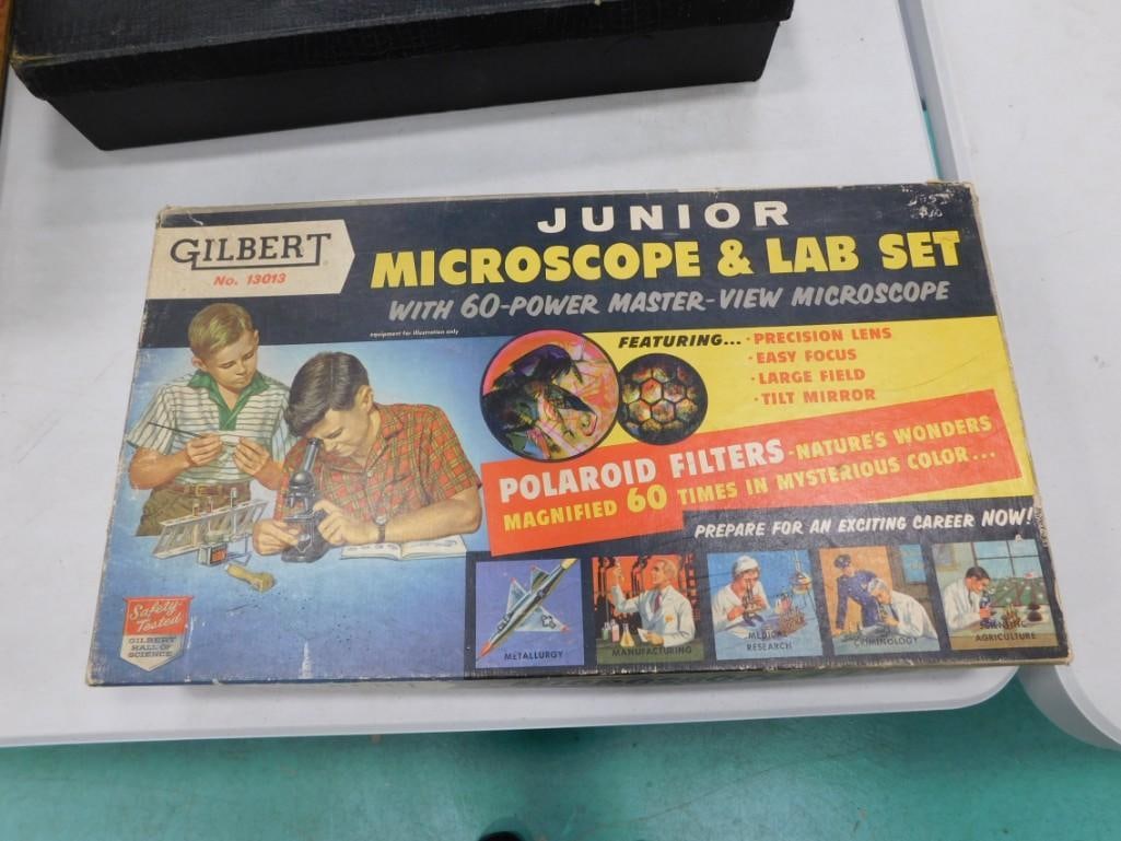 Vintage Junior Microscope & Lab Set (1 of 4)