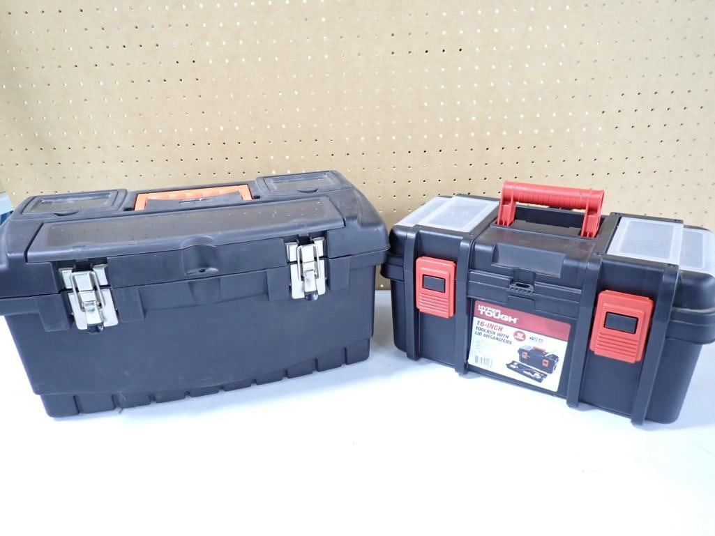 2 Tool Boxes with Tools, Hardware, Etc (1 of 9)