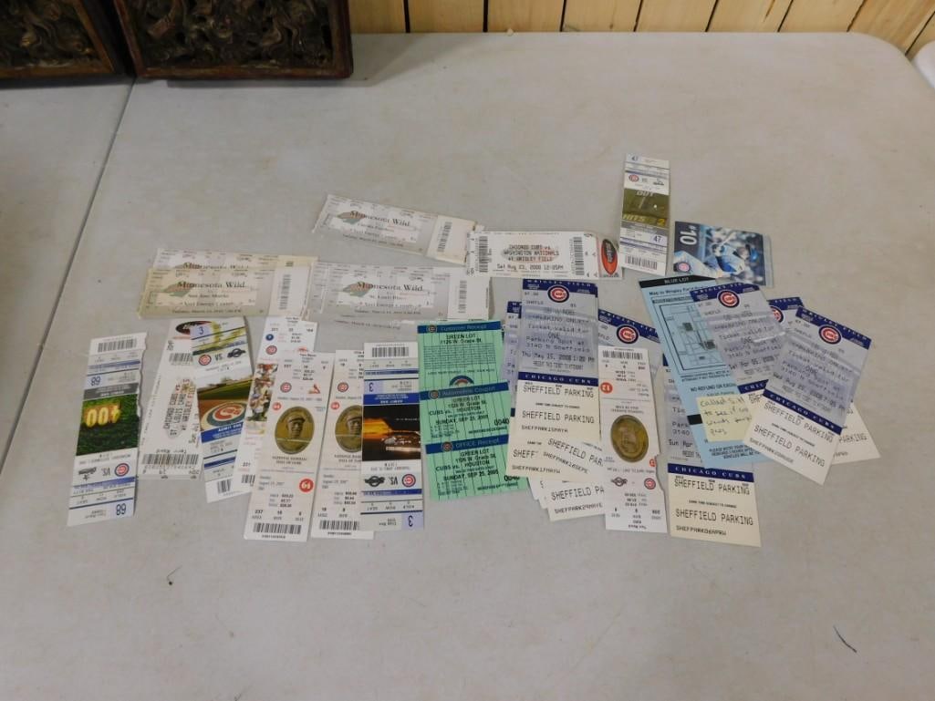 Lot of Chicago Cubs Ticket Stubs (1 of 5)